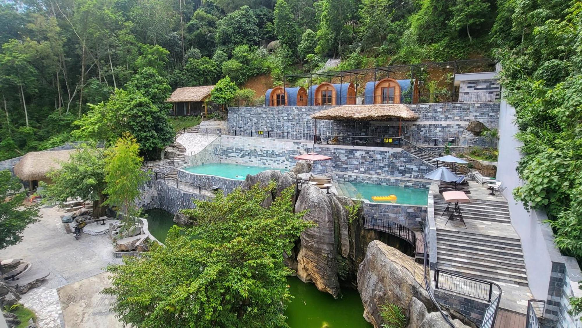 Lotus Premium Lodge - Lotus Group Tours Ha Giang Extérieur photo