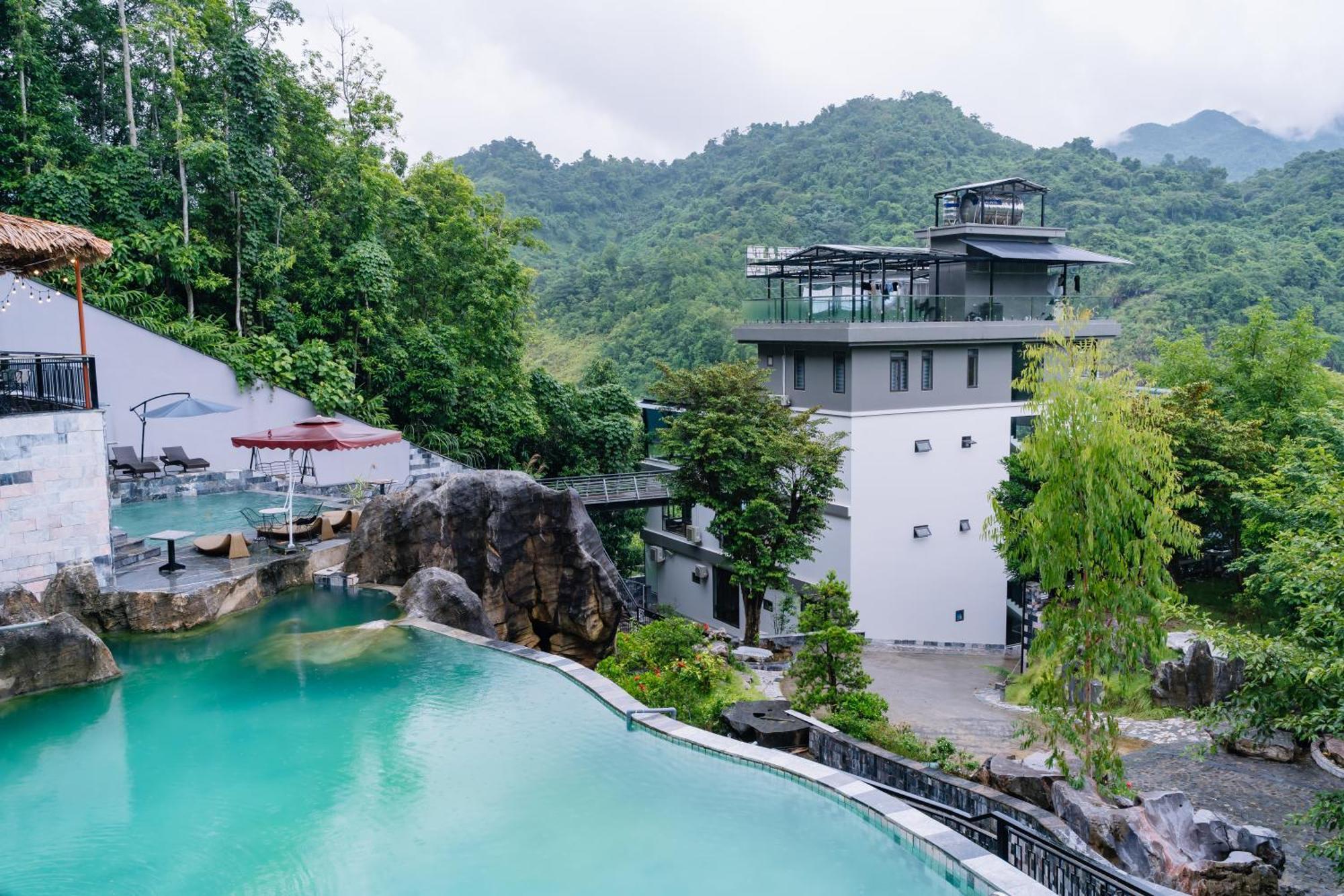Lotus Premium Lodge - Lotus Group Tours Ha Giang Extérieur photo
